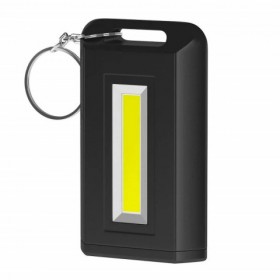 REV Светодиодный алюминиевый фонарь-брелок PL600. COB. бат 2хАА,