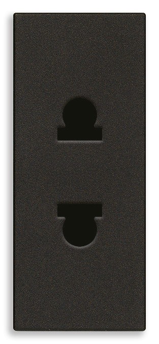 РОЗЕТКА SICURY 2P 16A USA+EU ЧЕРНАЯ