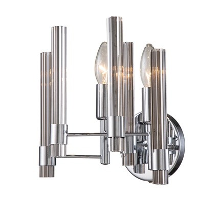 Настенный светильник  11040/2W Chrom