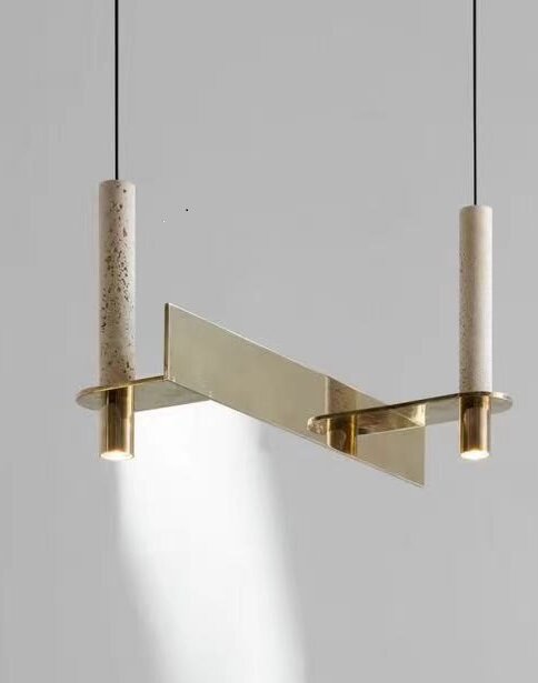 Подвесной светильник Copernicus 11110285P/2C GU10*2/brass+white