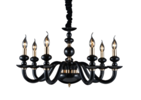 1886J/7 SBK+GD (1) Люстра