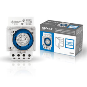 REV Таймер механический, суточный на DIN-рейку, 30мин, 16А/3680Вт, düwi