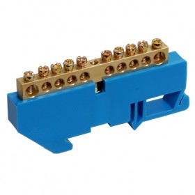 Шина N &quot;ноль&quot; на DIN-изол ШНИ-8х12-8 -Д-С ИЭК