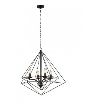 4020/4P-BK-GD (1) ЛЮСТРА