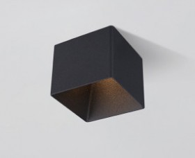 DL 3024 black GU10 светильник встраиваемый