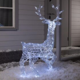Фигура светодиодная &quot;Олень&quot; 140 см, 240 LED, 31V, БЕЛЫЙ 7028257