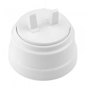 Выключатель тумблерный 2 кл. А5 10-2204 белый