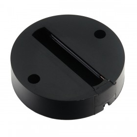 IL.0010.2138 Адаптер крепления однофазного светильника к стене/потолку d100*25 Черный