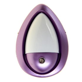 Ночник "Светлячок" с датчиком освещения, 3_LED х 1 Вт, 10 см (220В) фиолетовый 1010893
