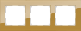 WL бронзовый стекло 3 рамка WL01-Frame-03