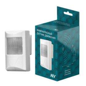 Датчик движения REV Ritter  DD-5 Mini-IP20 180°. Настенный. Цвет: белый.