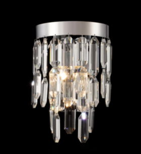 Бра хрустальное F126-WB02 Хром