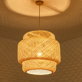 GL-2450 Люстра из ротанга Φ40cm