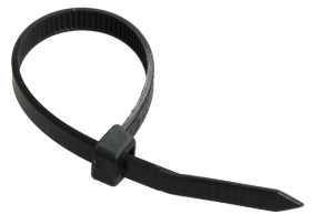 Хомут кабельный 7.6x400 мм, черный, нейлон, (100 шт), IEK (ИЭК), UHH31-D076-400-100