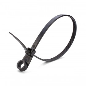 Стяжка нейлоновая КСО 5х220 (черн) (100шт) (Fortisflex)