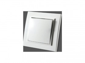 700-0200-209 Zera Выкл 1 кл проходной белый  &quot;EGP&quot;