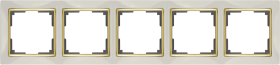 WL слоновая кость/золото 5-ая рамка WL03-Frame-05-ivory-GD