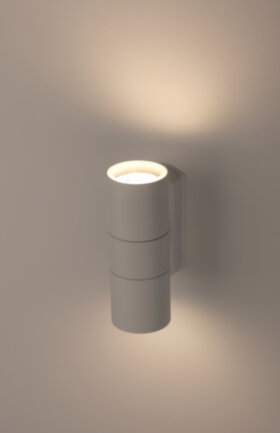 Светильник WL28 WH  ЭРА  Декоротивная подсветка 2*GU10 MAX35W  IP 54  белый (20/540)