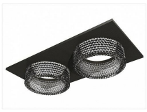 Светильник точечный  GX53 2*12Вт 22006 BK