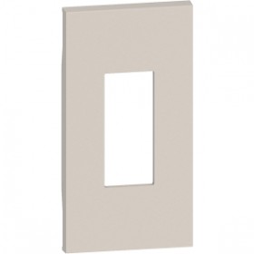 Bt LIVING NOW Лицевая панель для телефонных и компьютерных розеток 2 модуля, Песочный