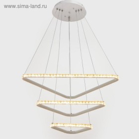 Люстра с ПДУ 59917/3 LED 180Вт 3000-6000К белый 66х66х2,5-102 см   4908748