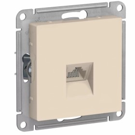 Механизм розетки RJ45 бежевый AtlasDesign