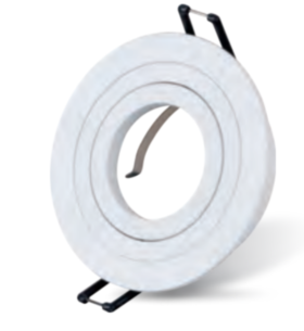 Св-к встр. Белый GU10 1*50W IP20 L90xW90xH27 220V Без ламп(100шт)