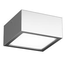 211924 Светильник ZOLLA QUAD LED-SQ 10W 780LM ХРОМ 3000K IP44 (в комплекте)