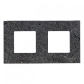 Abb NIE Рамка 2-постовая, серия Zenit, натуральный сланец