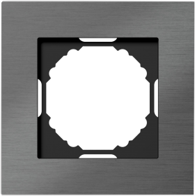 Рамка 1-я, Natural космический алюминий, серия A07