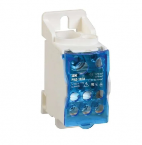 Блок распределительный РБД-160А на DIN-рейку IEK