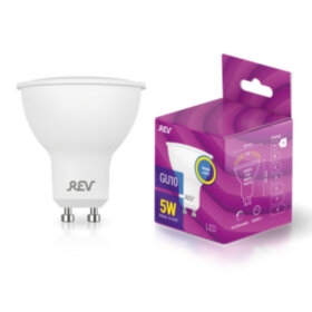 REV Лампа сд PAR16 GU10 5W, 3000K, теплый свет