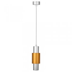 Подвесной светильник  Escada 20037SMP/01 LED 7+3+3W 4000K серебро/золото