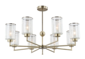 Люстра подвесная 8*60ВТ E27 SWT D800H530 *