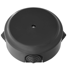 Коробка монтажная КМ-447 черный (90мм)