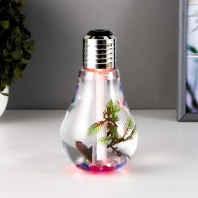 Ночник увлажнитель "Пальмы" LED 2Вт USB АКБ 15,3х8,8х8,8 см   7867524