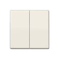 Jung Серия ECO Profi. Клавиши для сдвоенного выключателя; слоновая кость