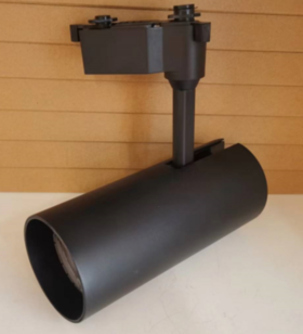 Светодиодный трековый светильник 10w 4k черный (philips chip) (50шт)